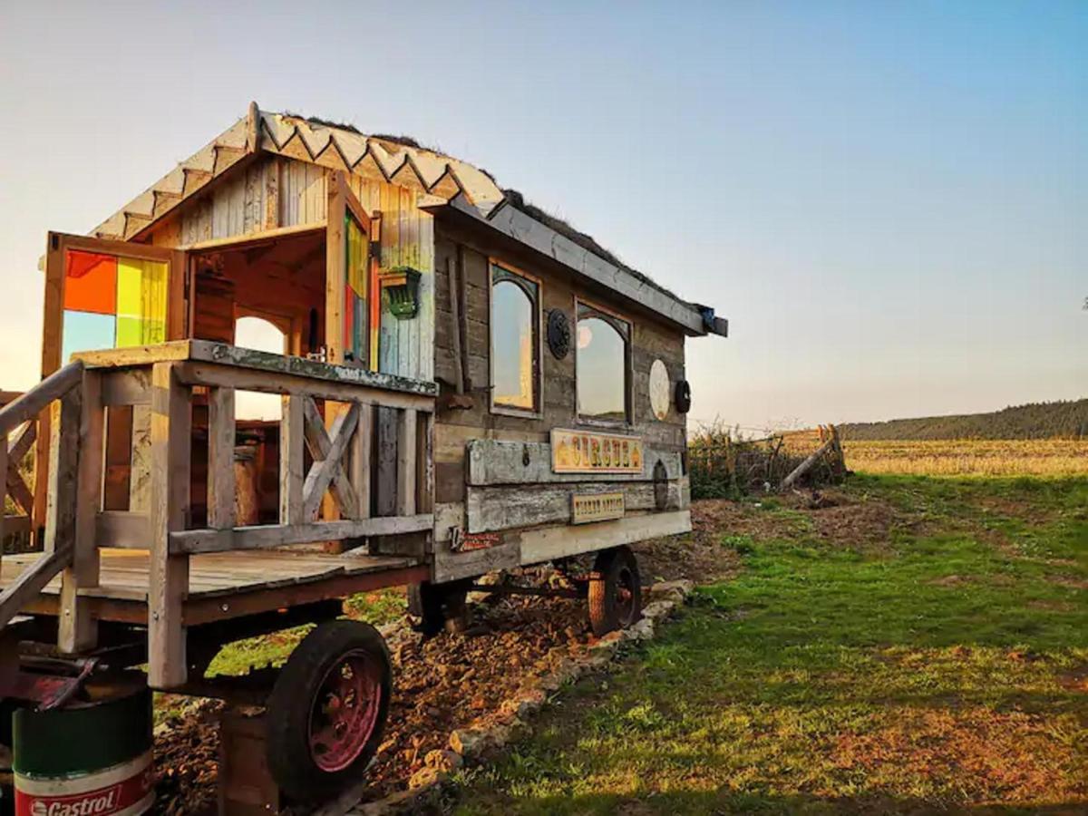 2 X Double Bed Glamping Wagon In Dalby Forest Scarborough Esterno foto