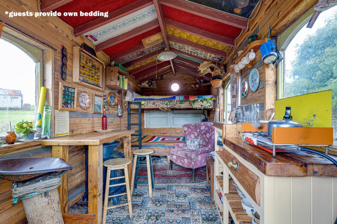 2 X Double Bed Glamping Wagon In Dalby Forest Scarborough Esterno foto